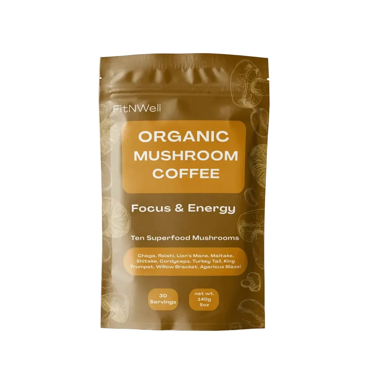 Organic 10-Mushroom Coffee